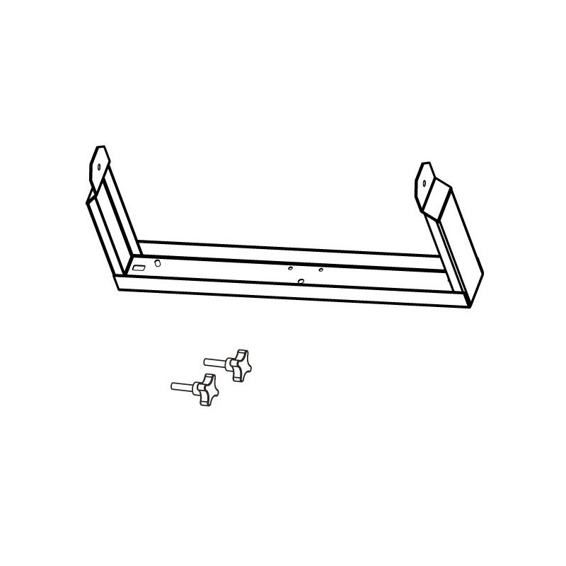 KV2 Audio ESD12 Horizontal Bracket Uchwyt montażu poziomego do EDS12